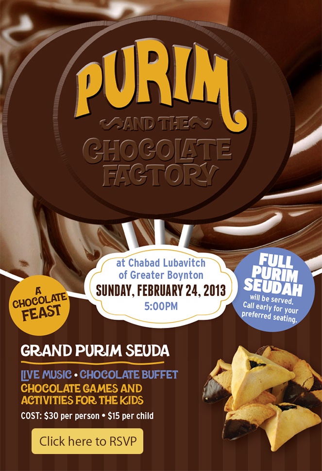 Purim and the Chocolate Factory
